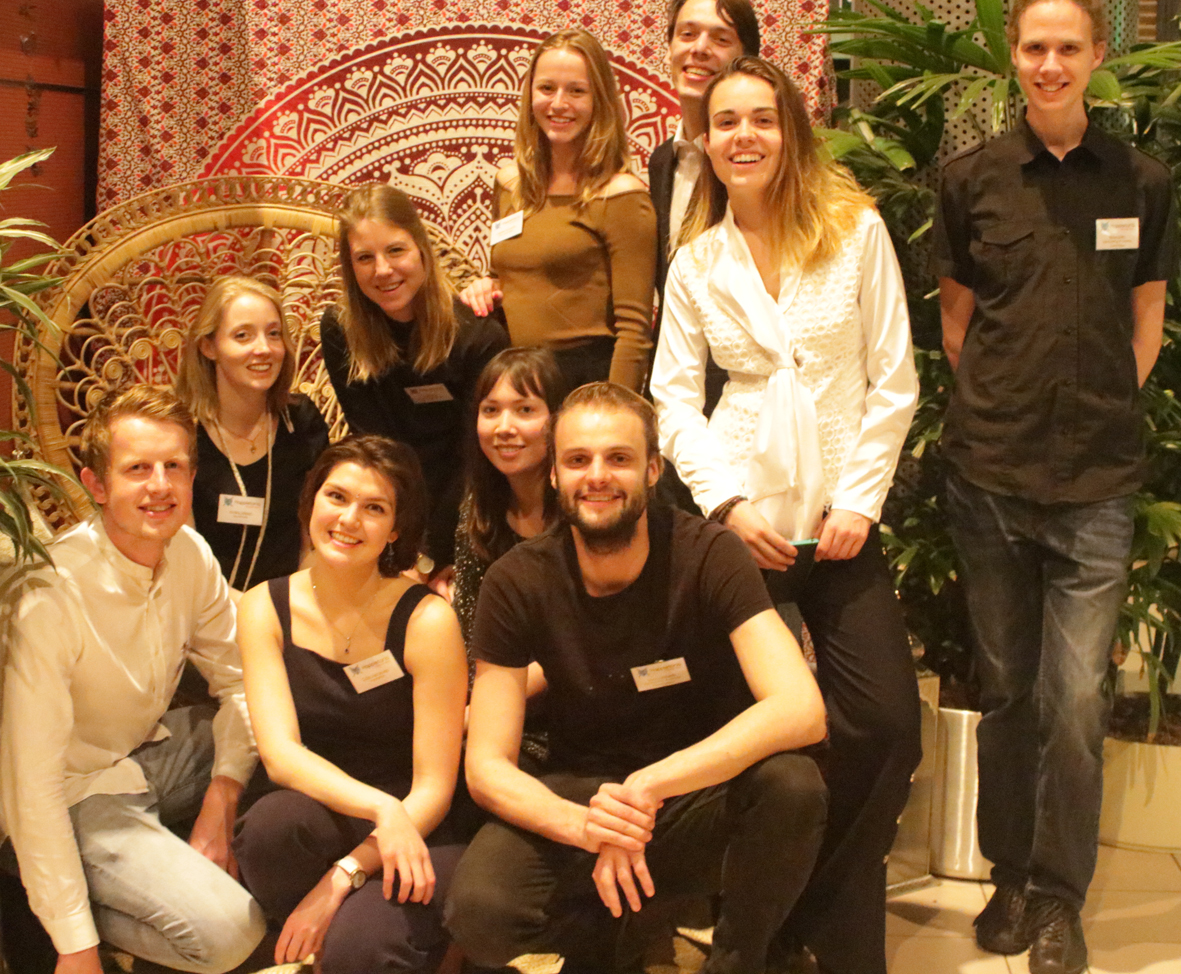 De vrijwilligers van Happietaria Amsterdam