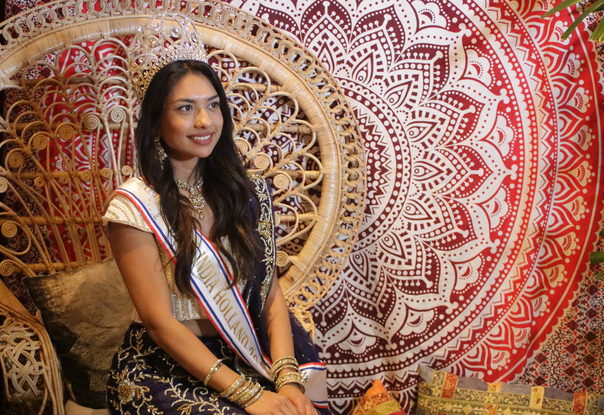 Miss India Holland bij Happietaria Amsterdam