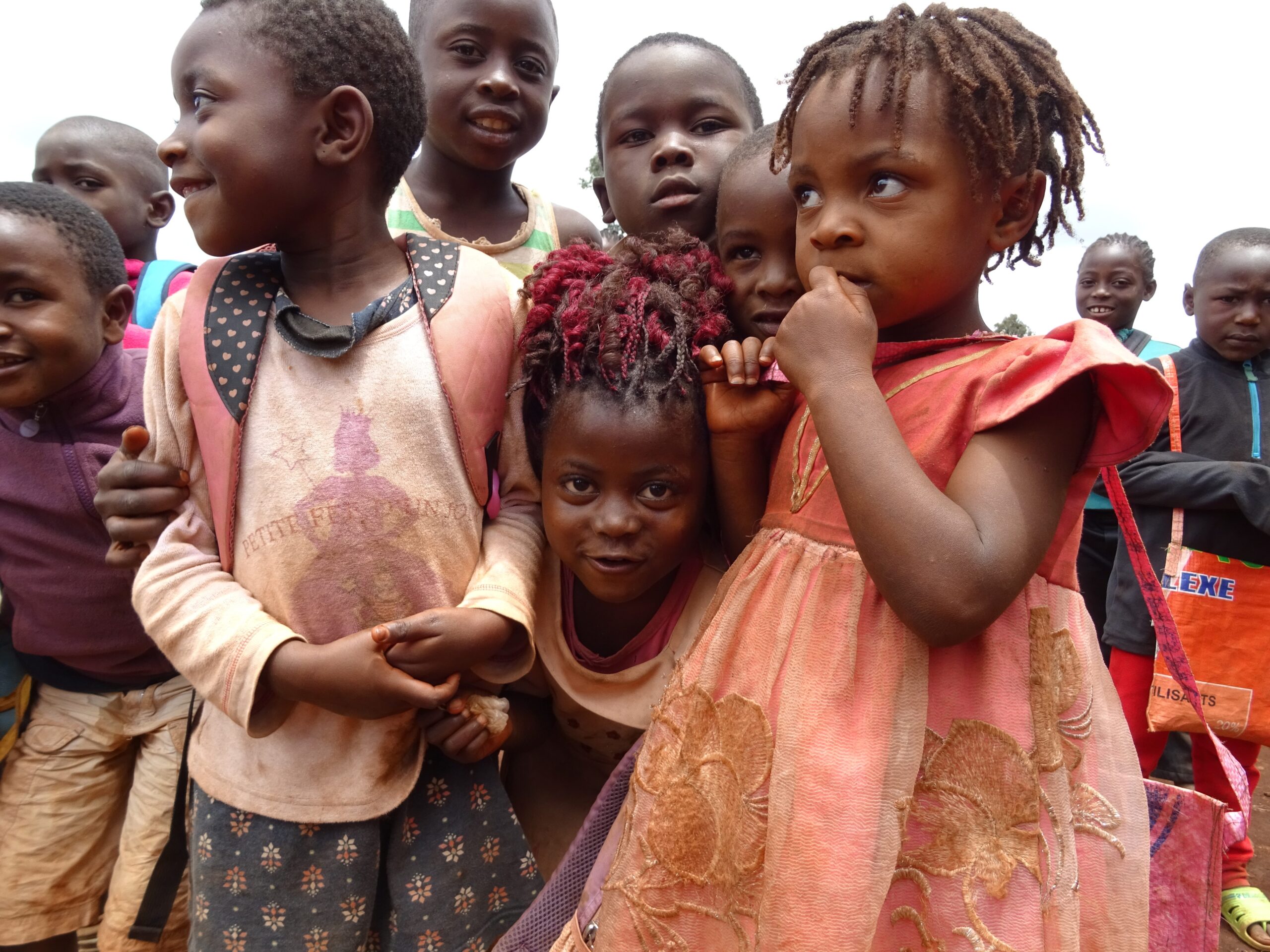 Weeskinderen in Kameroen