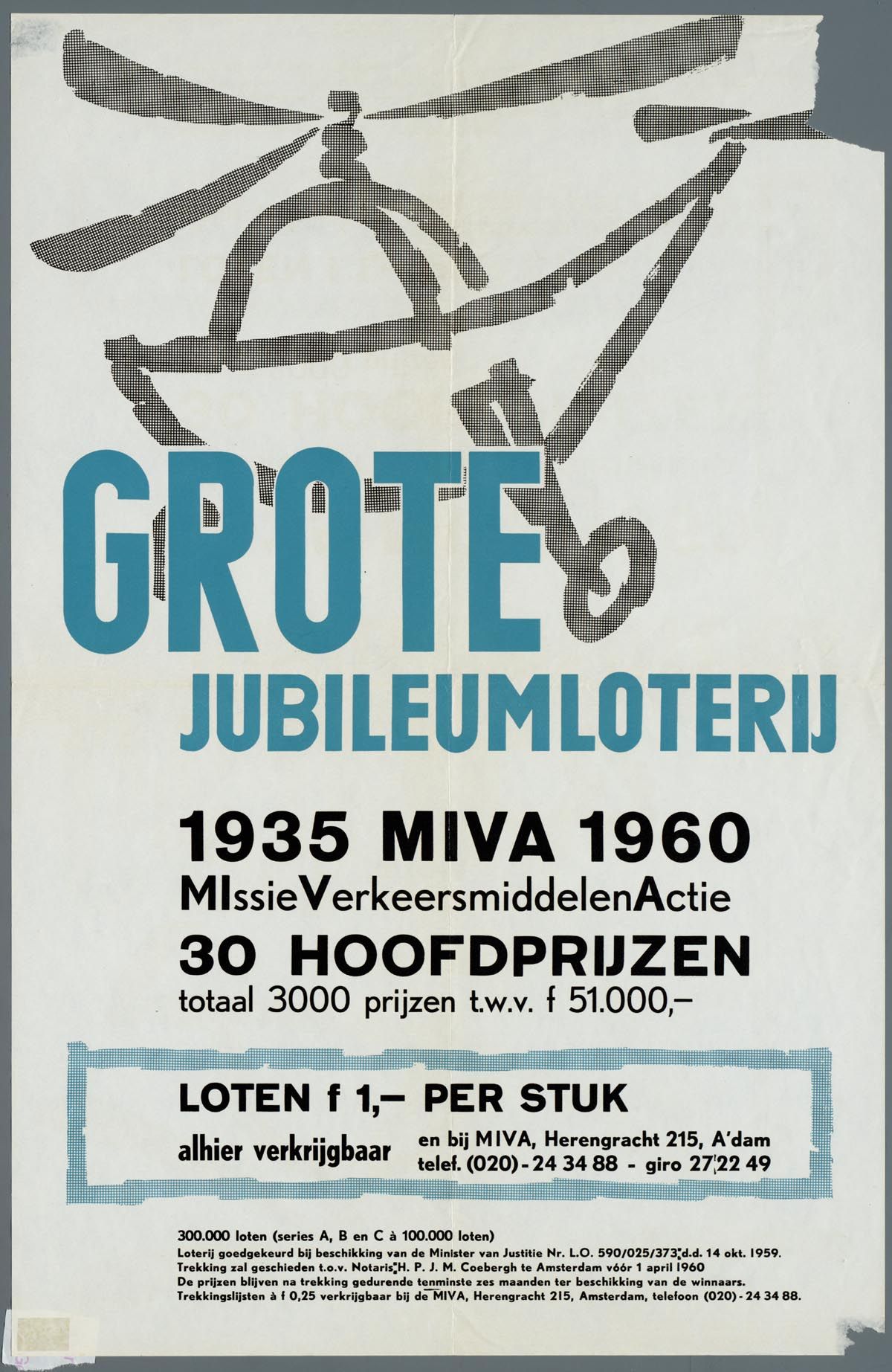Collecte poster 1960