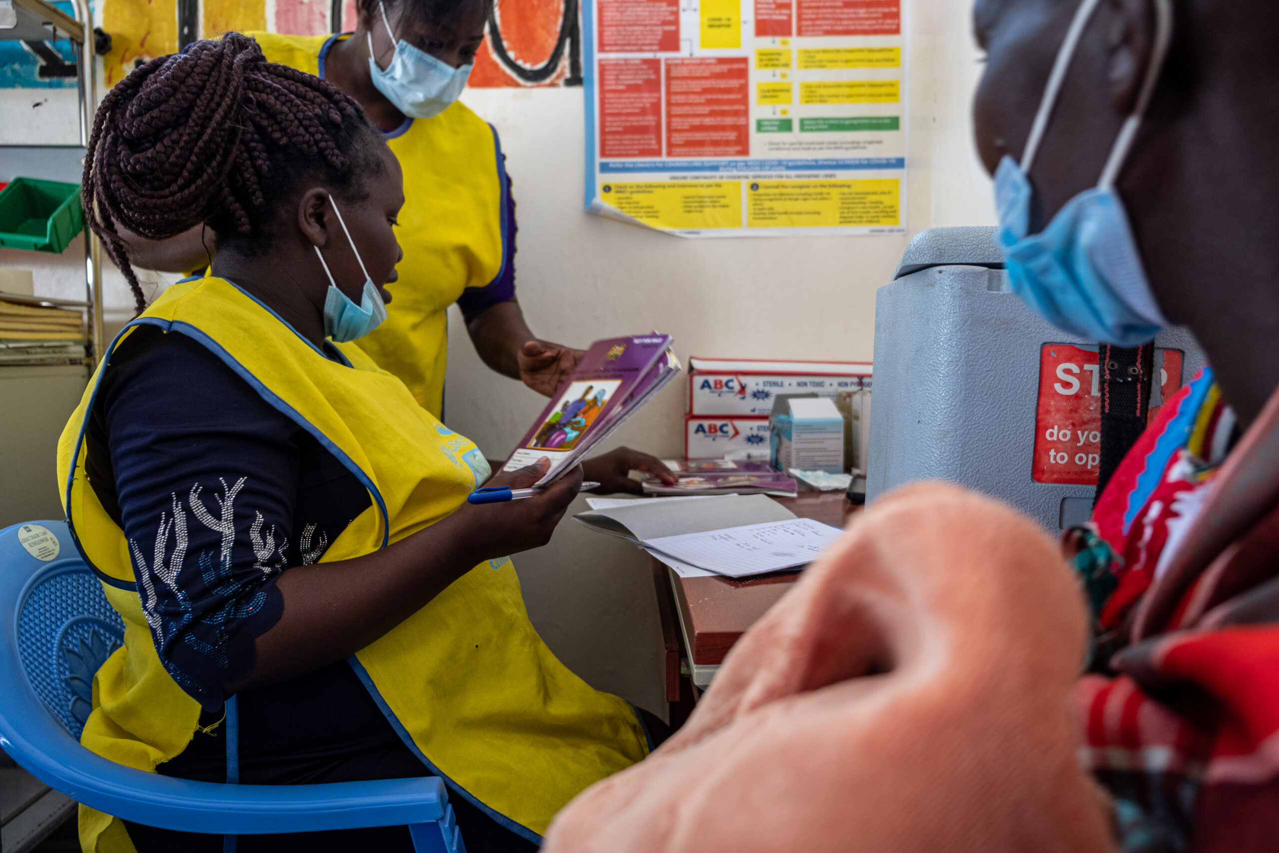 Medewerkers gezondheidscentrum